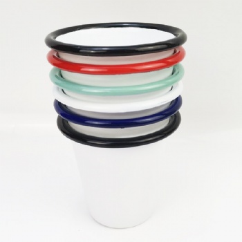 enamel mug