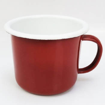 enamel mug