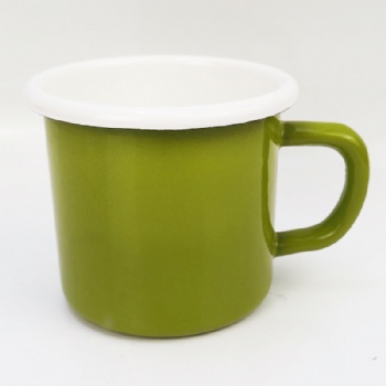 enamel mug