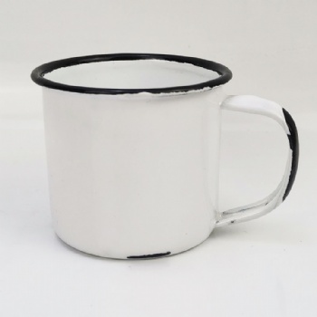 enamel mug