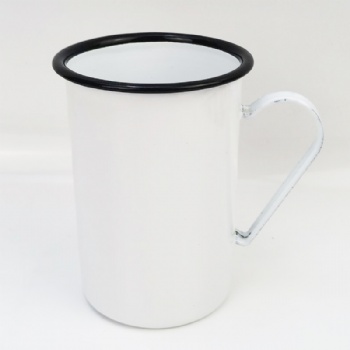 enamel mug