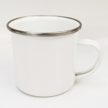 enamel mug