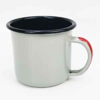 enamel mug