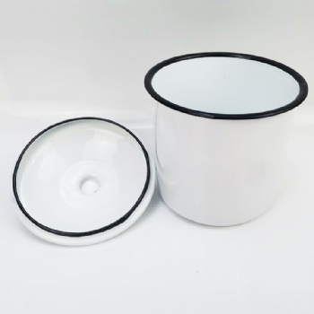 enamel jar
