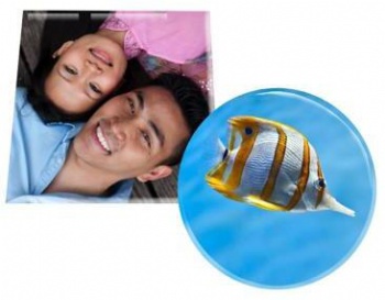 glass coaster