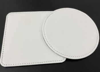 leather coaster