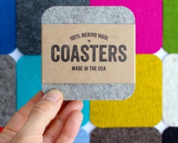 felt coaster